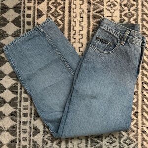 Vintage Light Wash Classic Mom Jeans